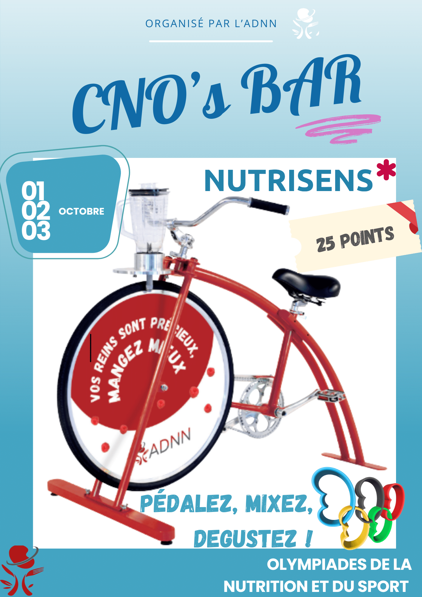 CNO’Bar  – Epreuve 8 des Olympiades