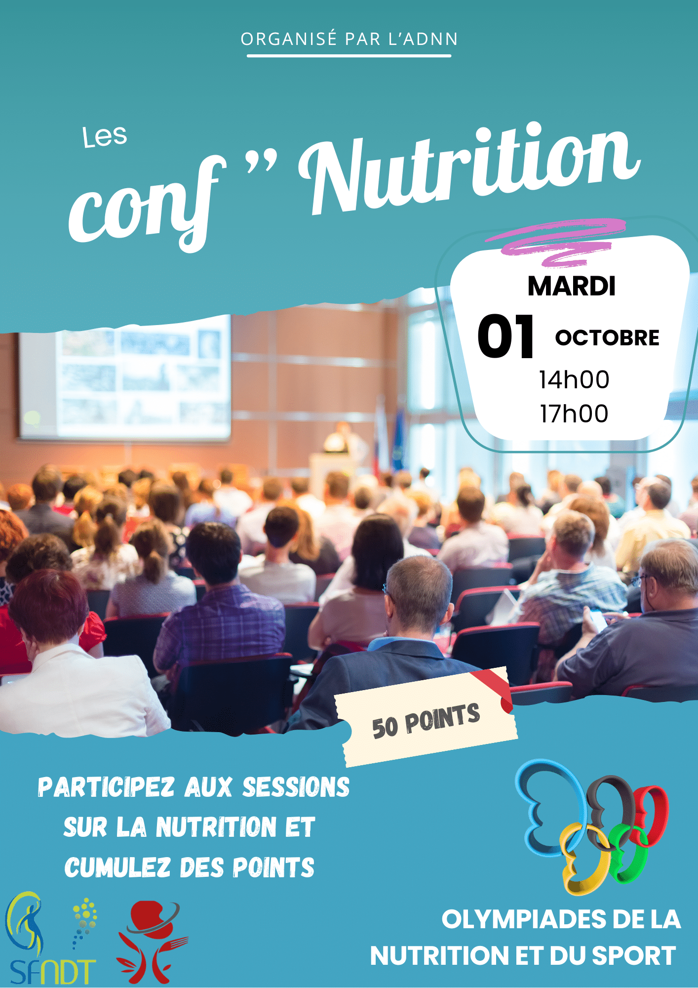 Les conférences de la Nutrition – Epreuve 1 des Olympiades